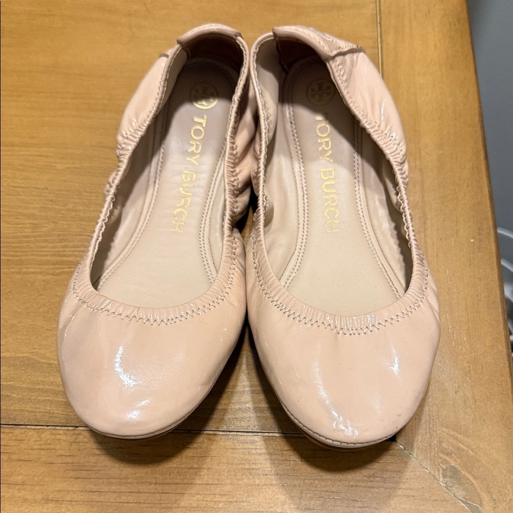 Tory Burch Women's Nude Ballet Flats